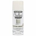 Rust-Oleum Chiffon Cream, Matte, 12 oz 302596